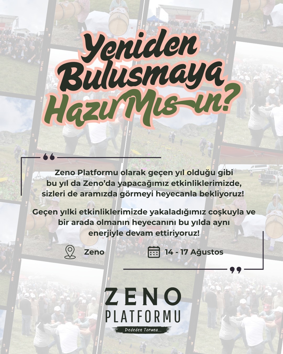 🎉 Yeniden Buluşmaya Hazır Mısın?
