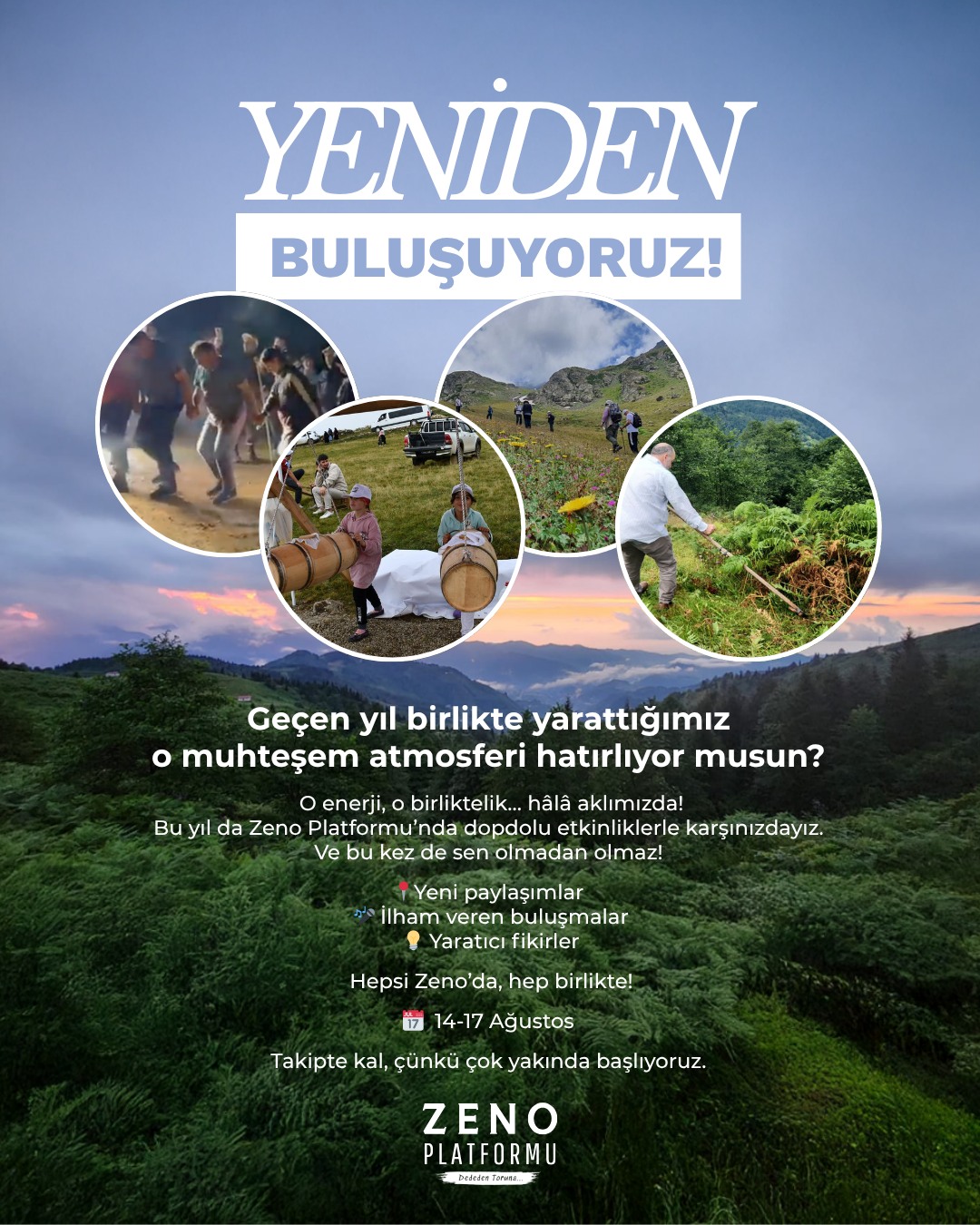 Zeno Etkinlik Haftası bu yıl da dopdolu bir içerikle geliyor!